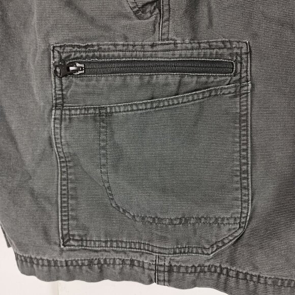 Columbia Mens Grey Cargo Shorts Size 40 XCO Cotton Casual Outdoor Style AM4442 - Picture 7 of 10